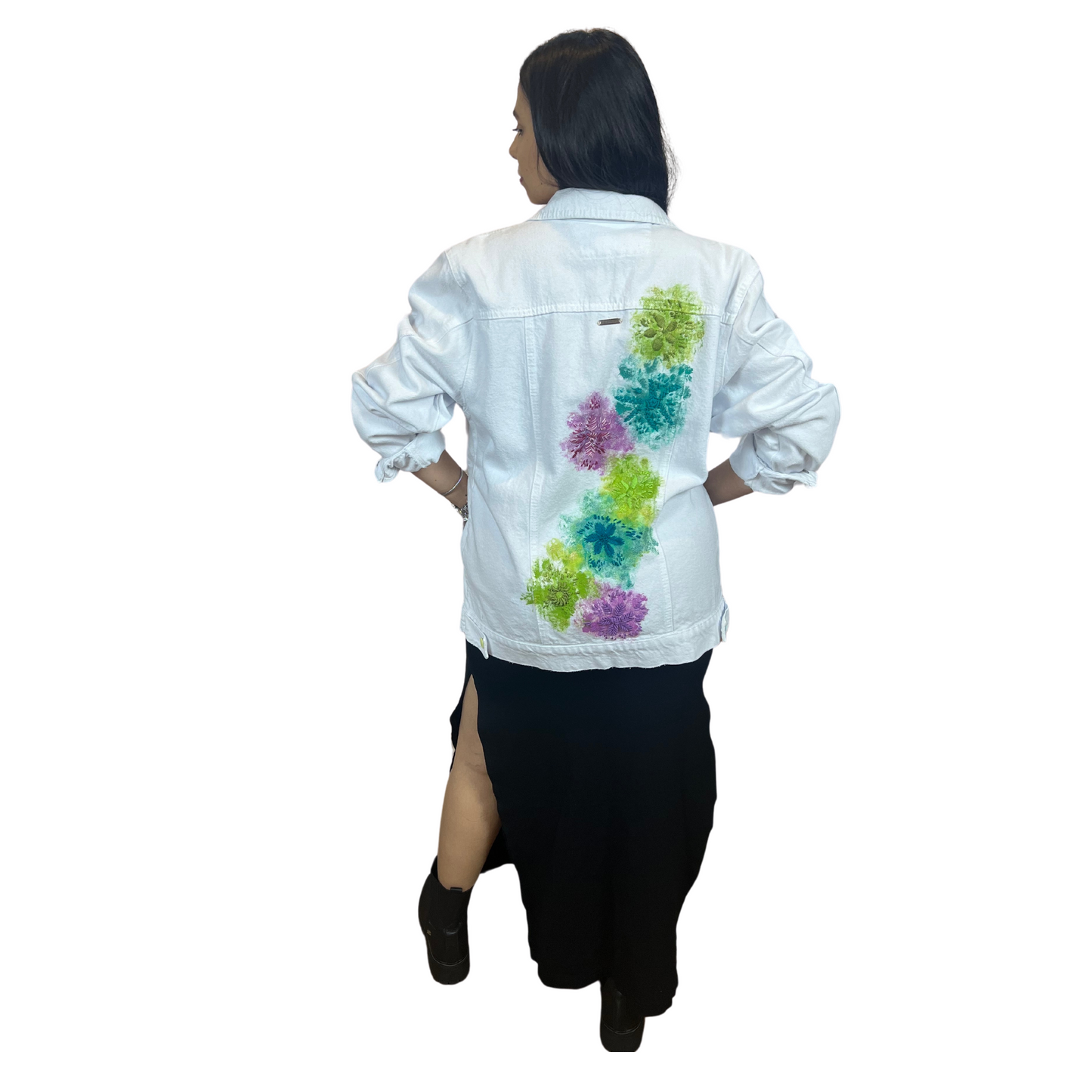 CHAQUETA OVERSIZE BLANCA