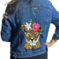 Chaqueta tigre corona de flores