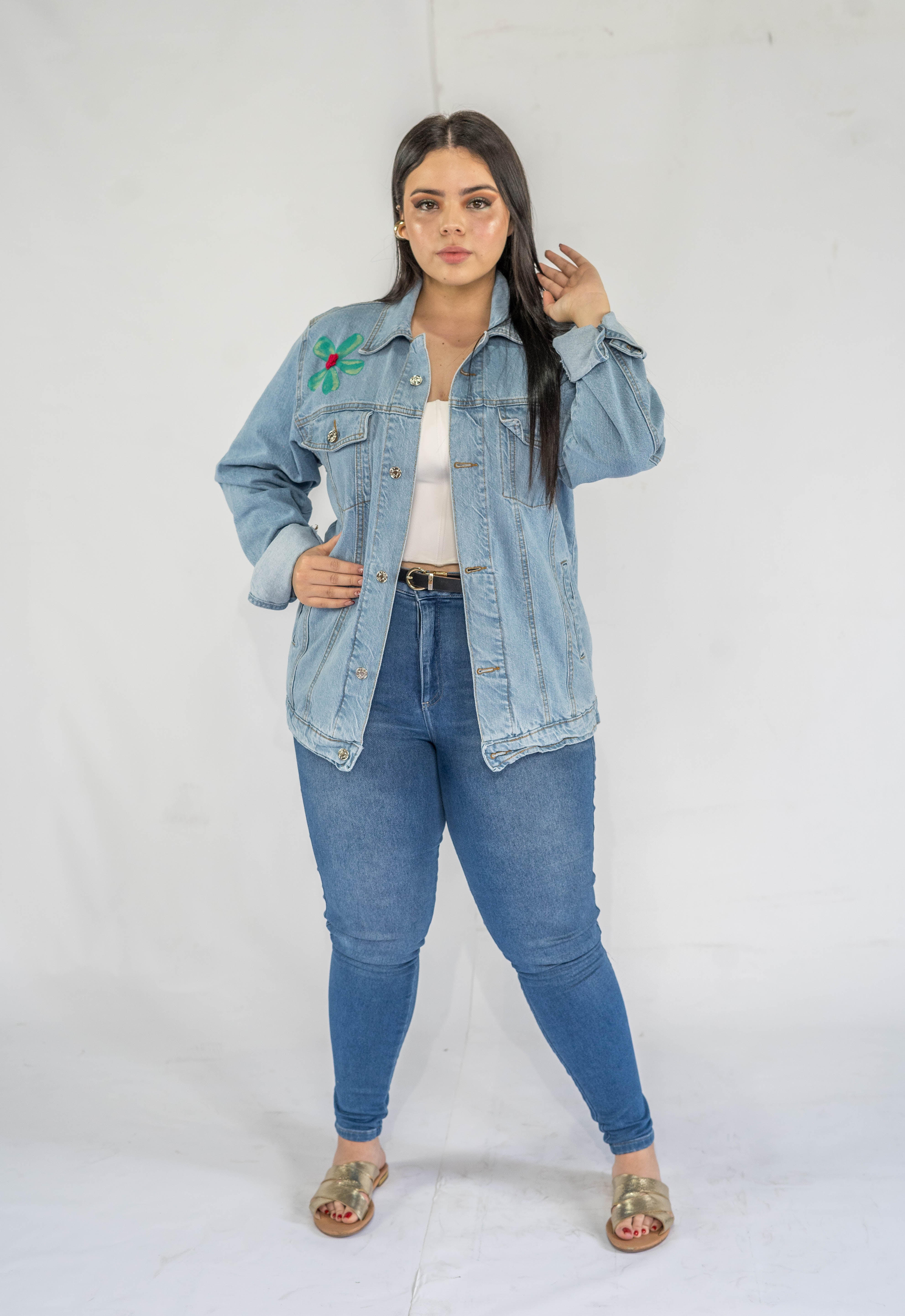 Chaqueta Oversize Colibrí