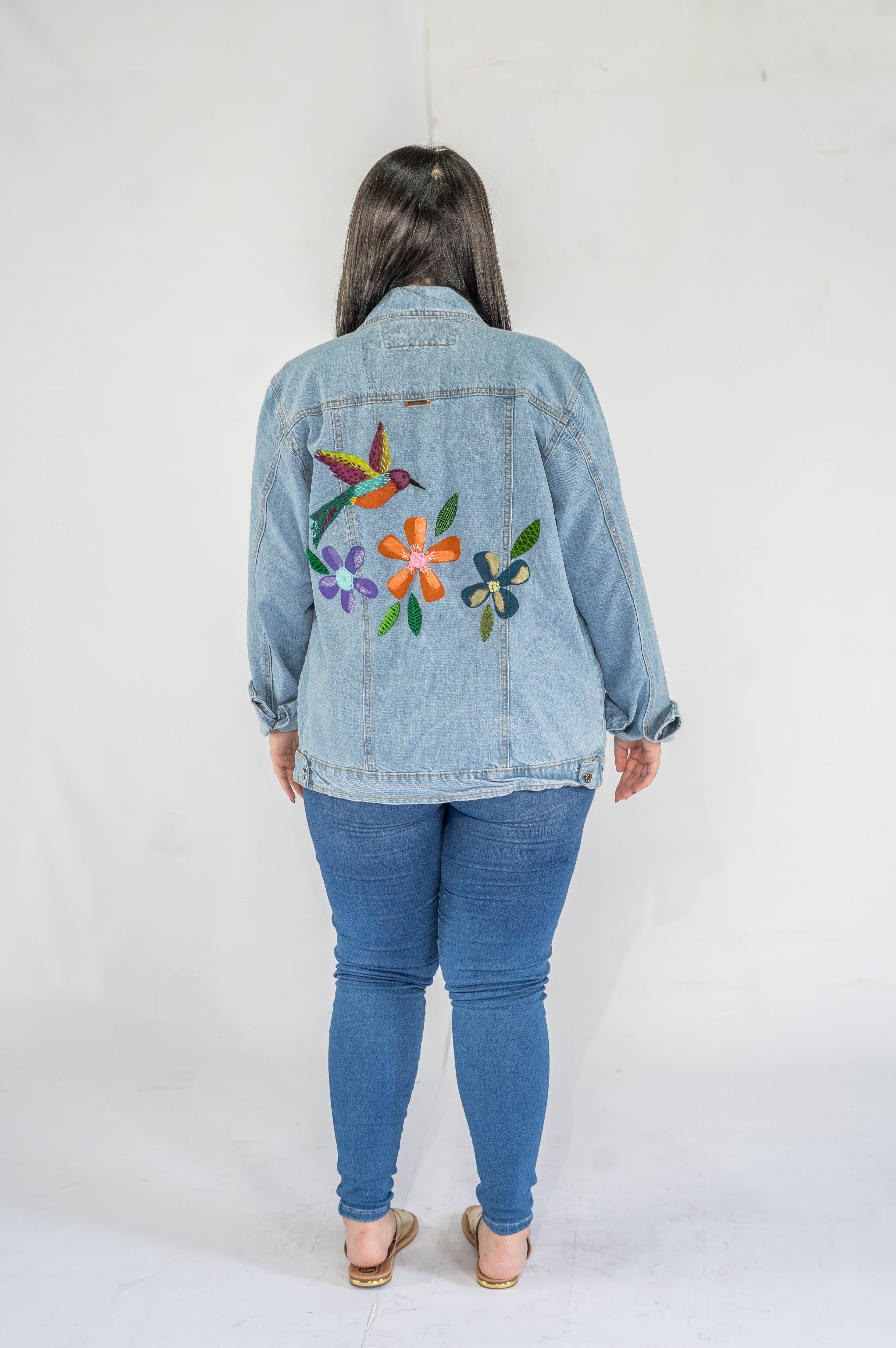 Chaqueta Oversize Colibrí
